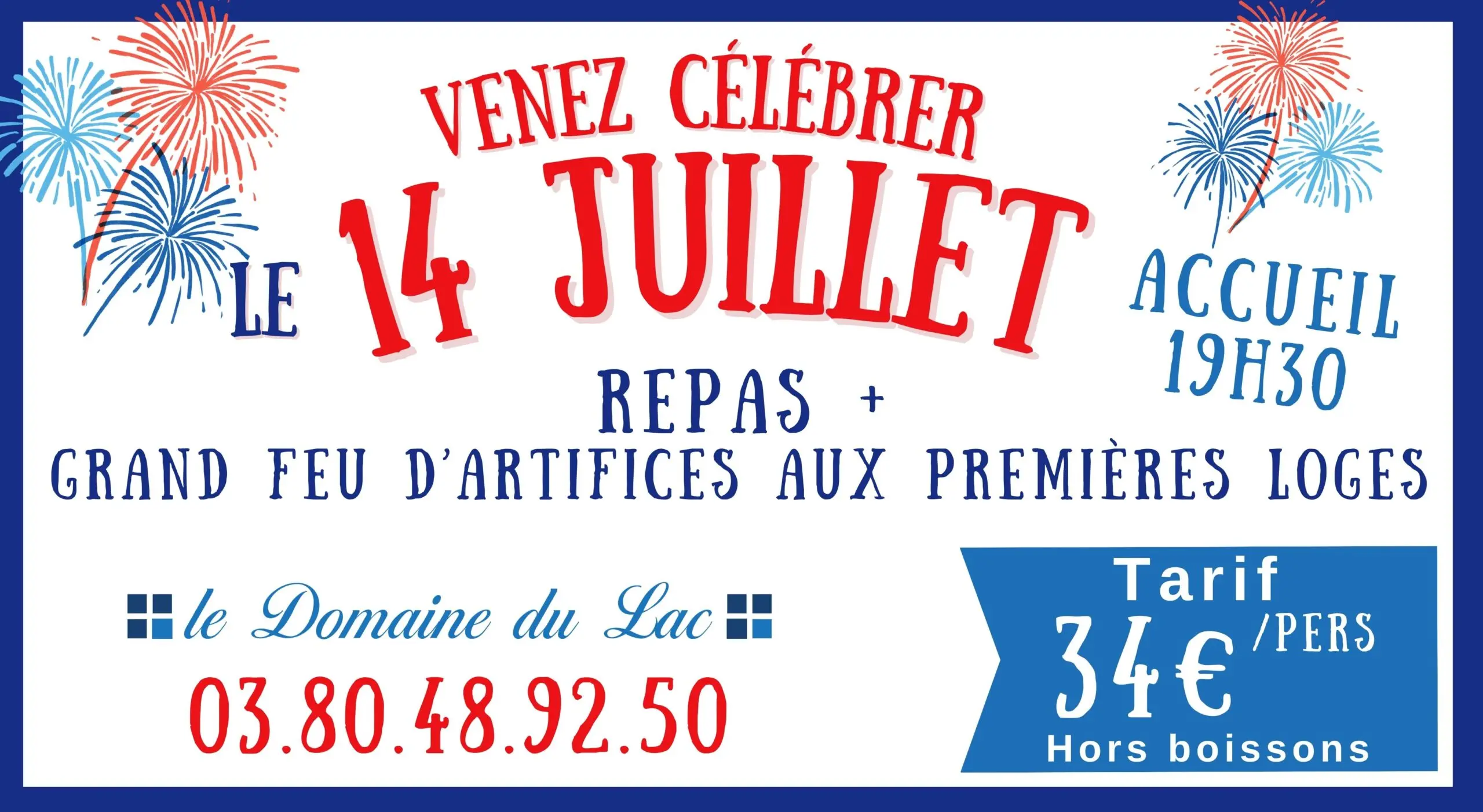 14 Juillet 2026 domaine du lac